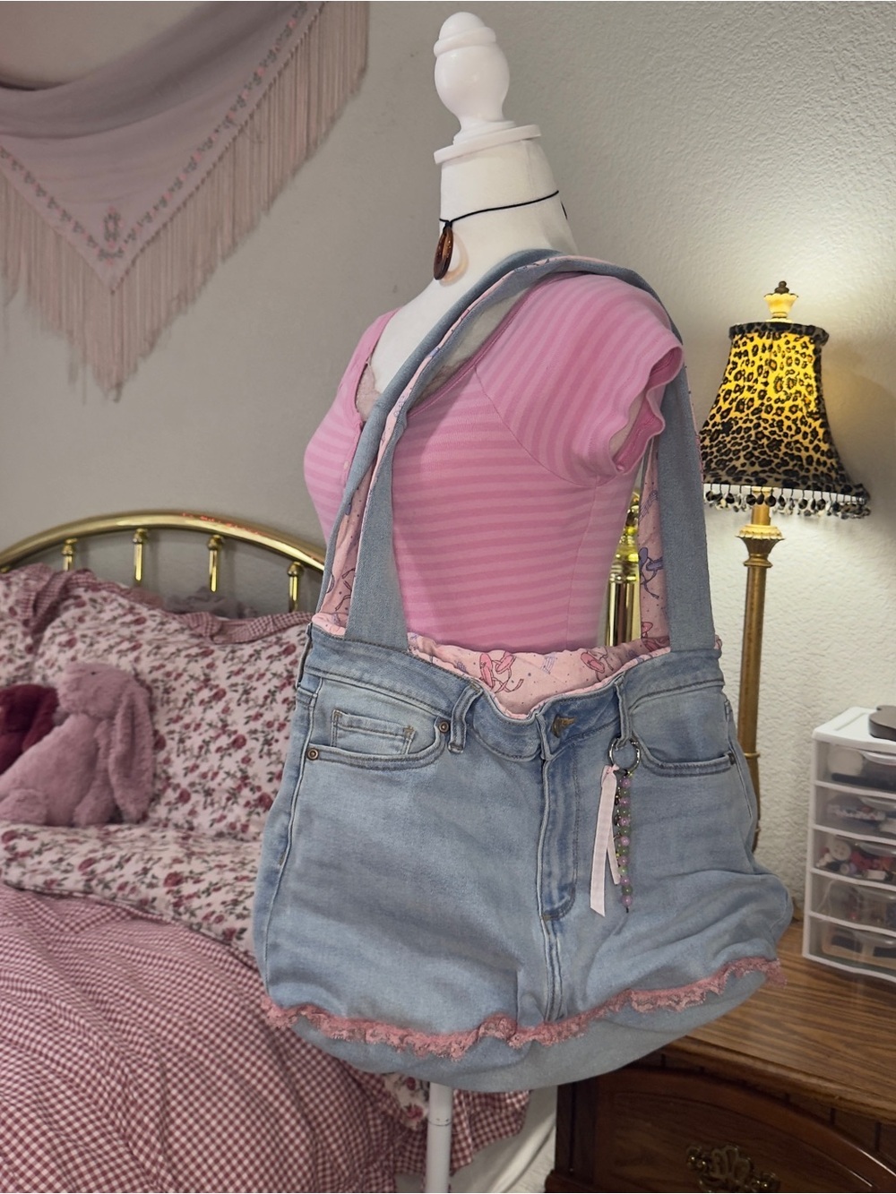 Y2K Denim Reworked Bag